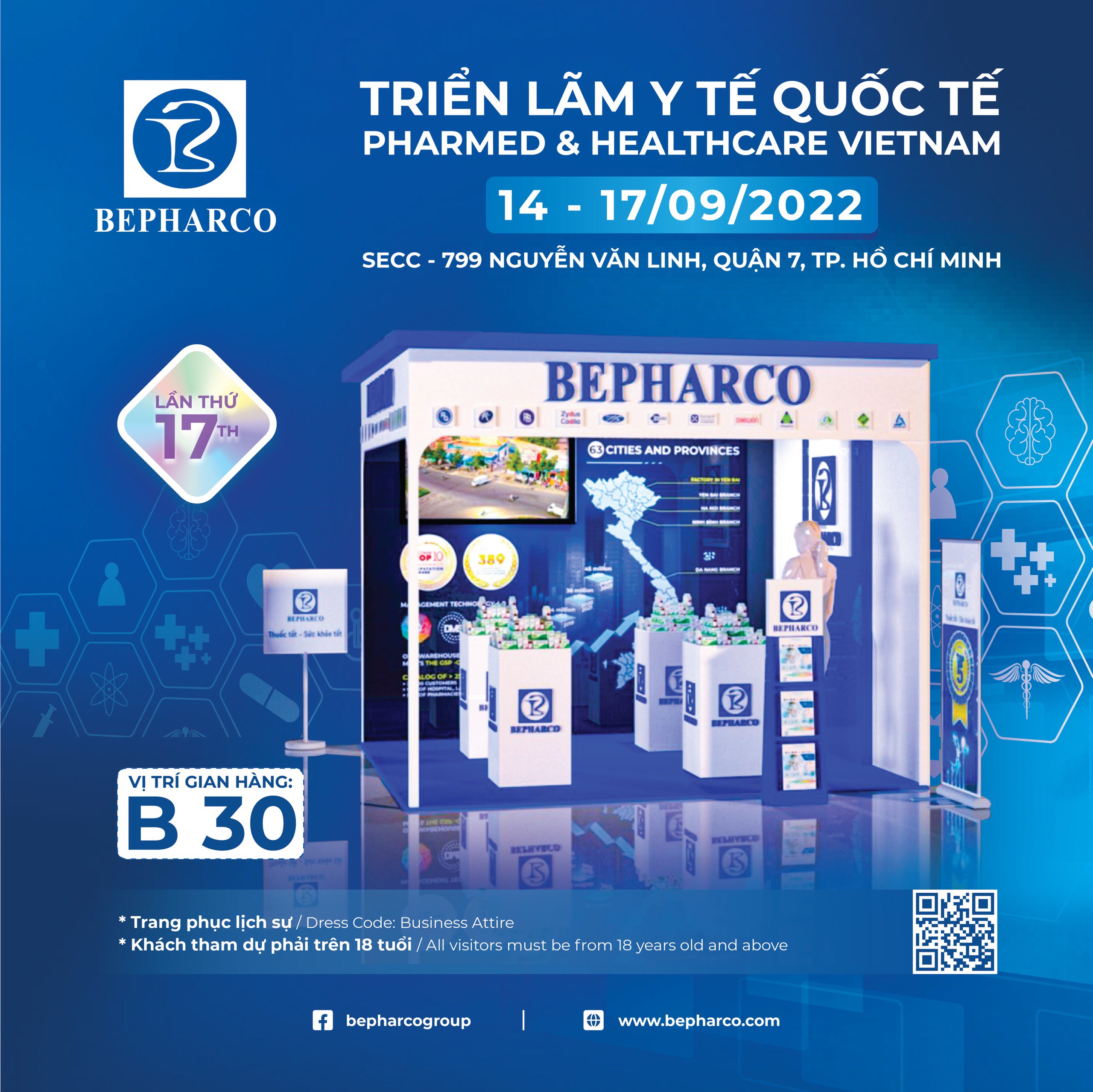 BEPHARCO PARTICIPATES IN VIETNAM INTERNATIONAL MEDICAL EXHIBITION ...