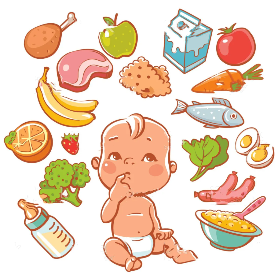 Nutrition to helps children comprehensive development