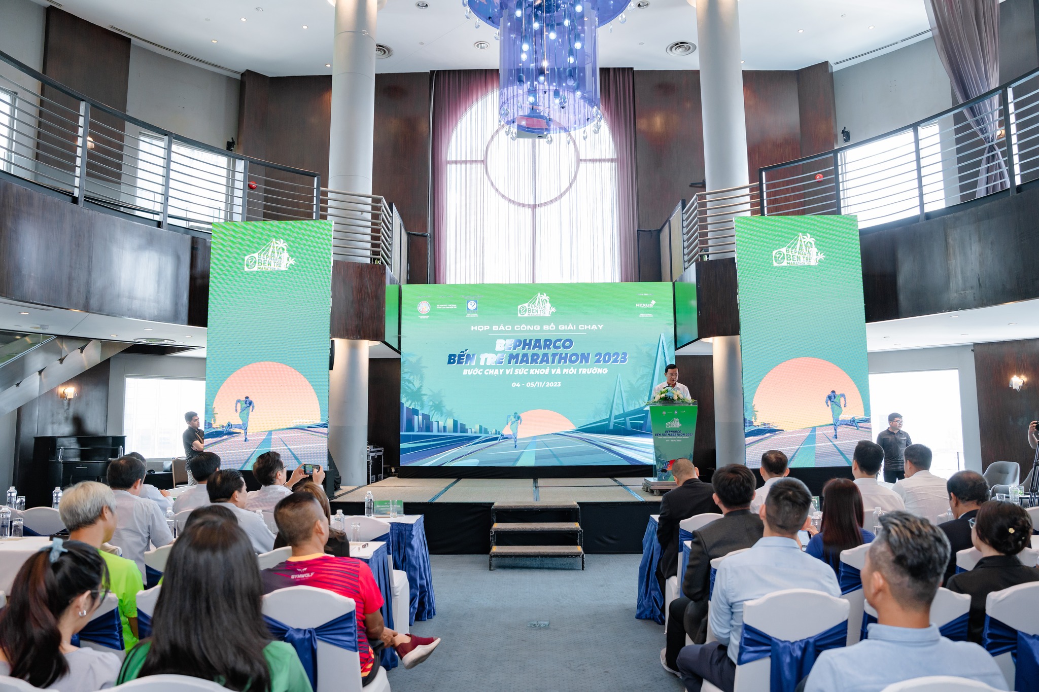 Họp báo công bố giải chạy Bepharco Bến Tre Marathon 2023