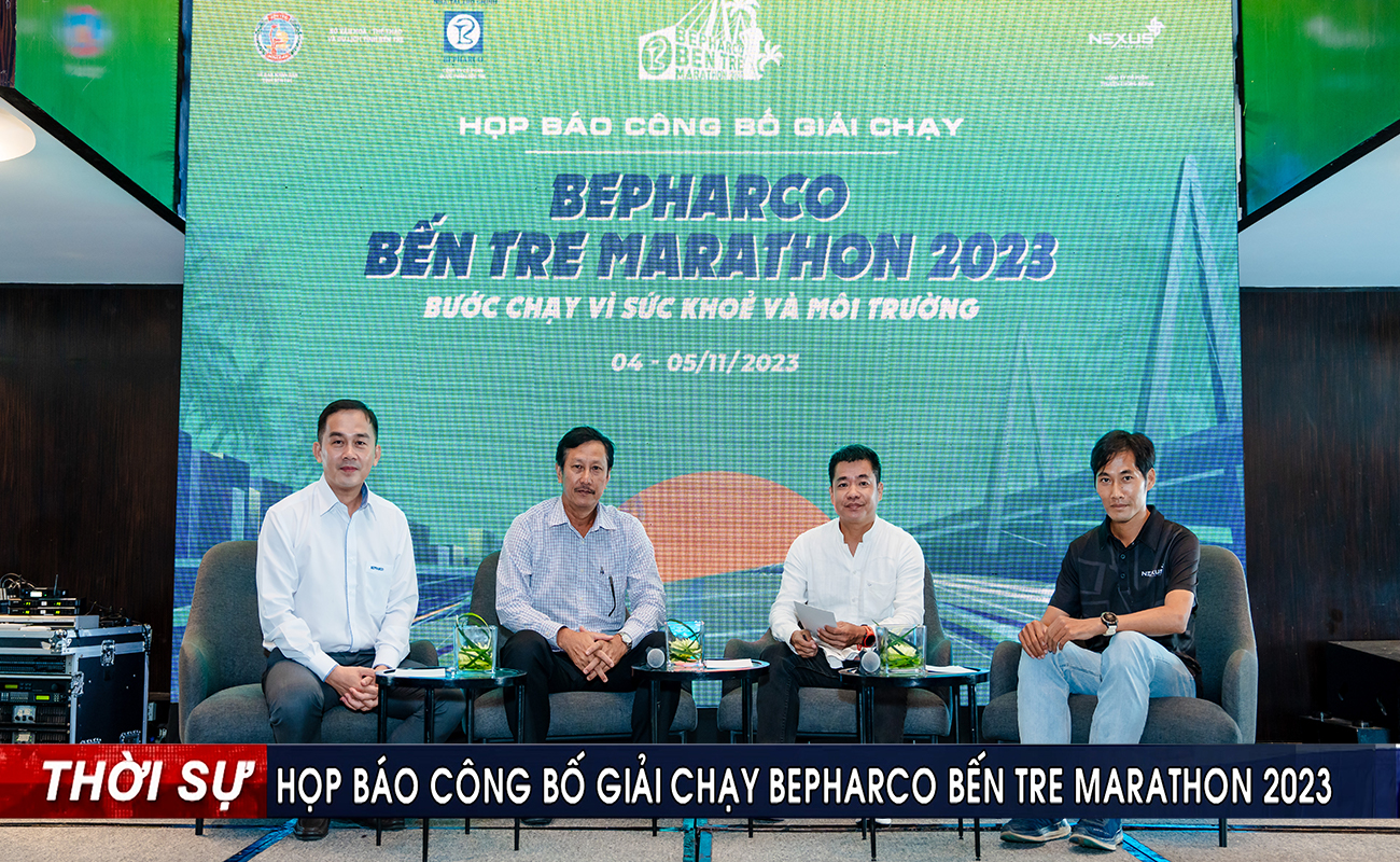 Giải chạy Bepharco Bến Tre Marathon 2023 chính thức được khởi động