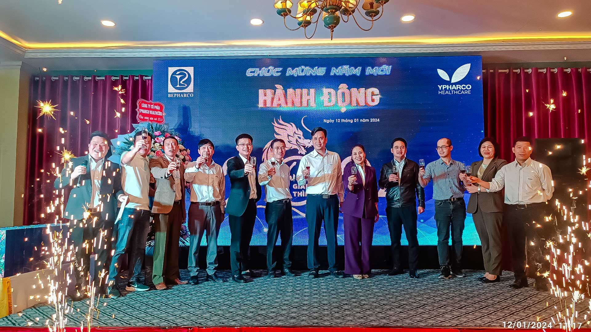 “Welcome party 2024 - Bepharco Ninh Binh branch and Ypharco Healthcare Company”