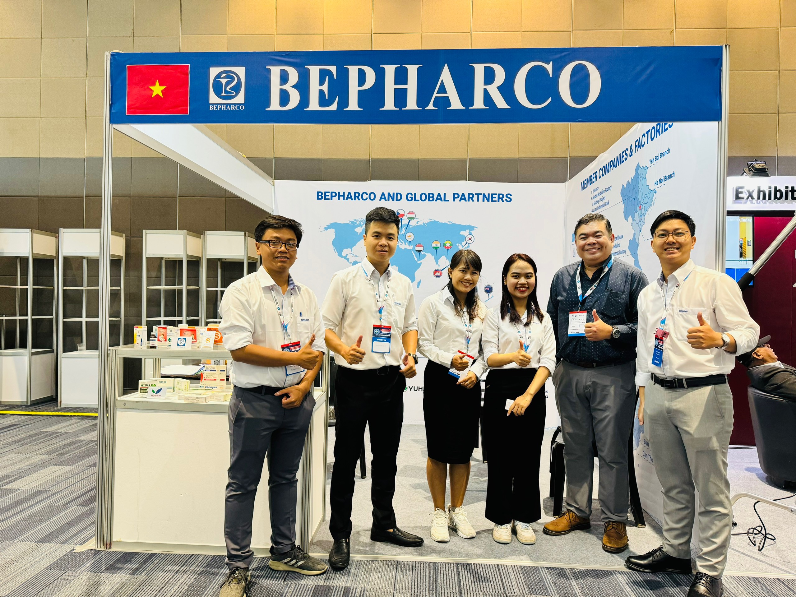 Bepharco tại Triển lãm Dược Phẩm, Y Tế & Chăm Sóc Sức Khỏe lớn nhất tại Philippines