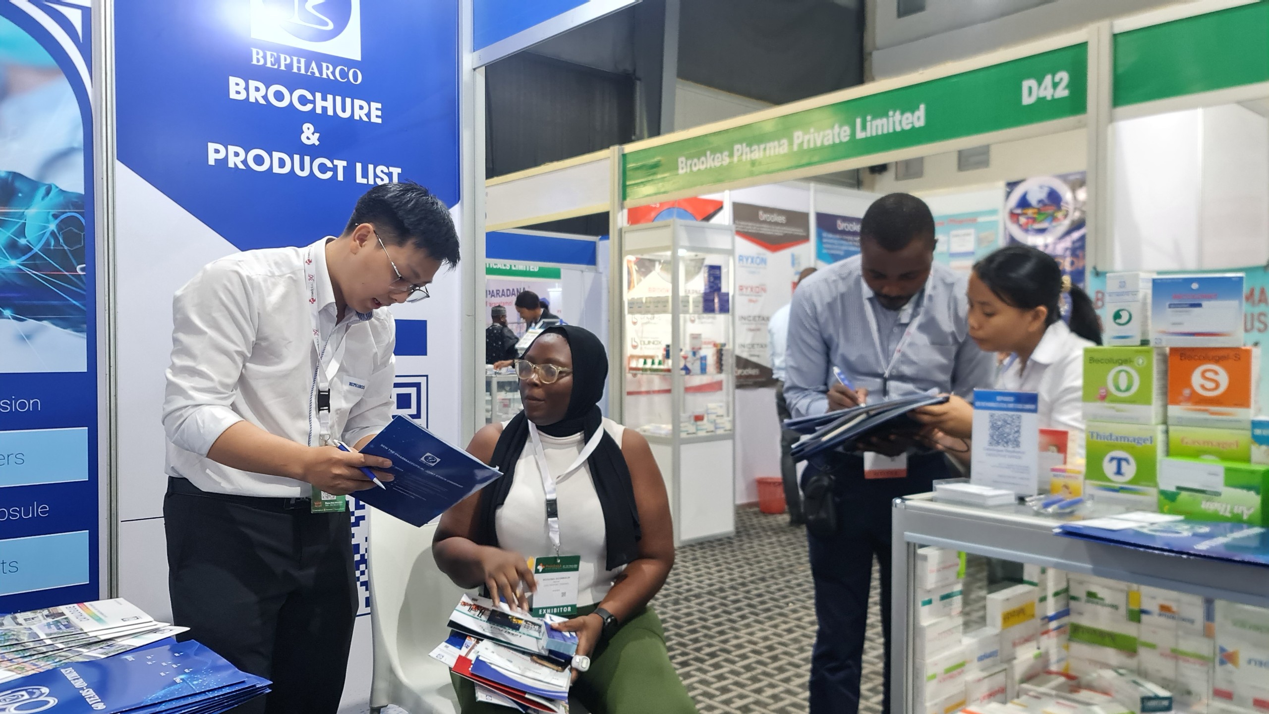 Bepharco in West Africa at Pharma West Africa 2024.