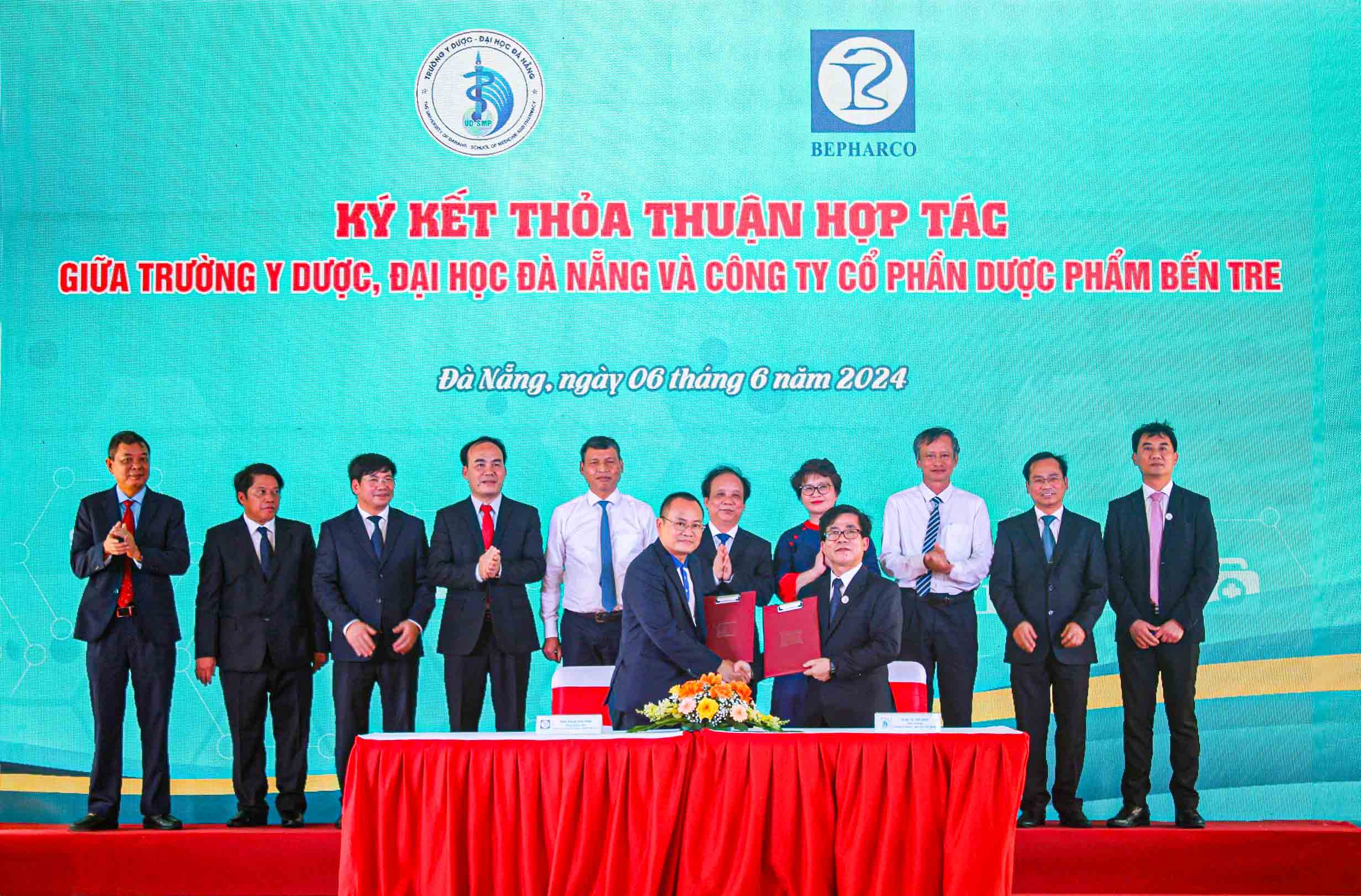 Lễ Khánh Thành Nhà Thuốc - Kho Thuốc Mô Phỏng Tài Trợ Bởi Bepharco Tại Trường Y Dược, Đại Học Đà Nẵng