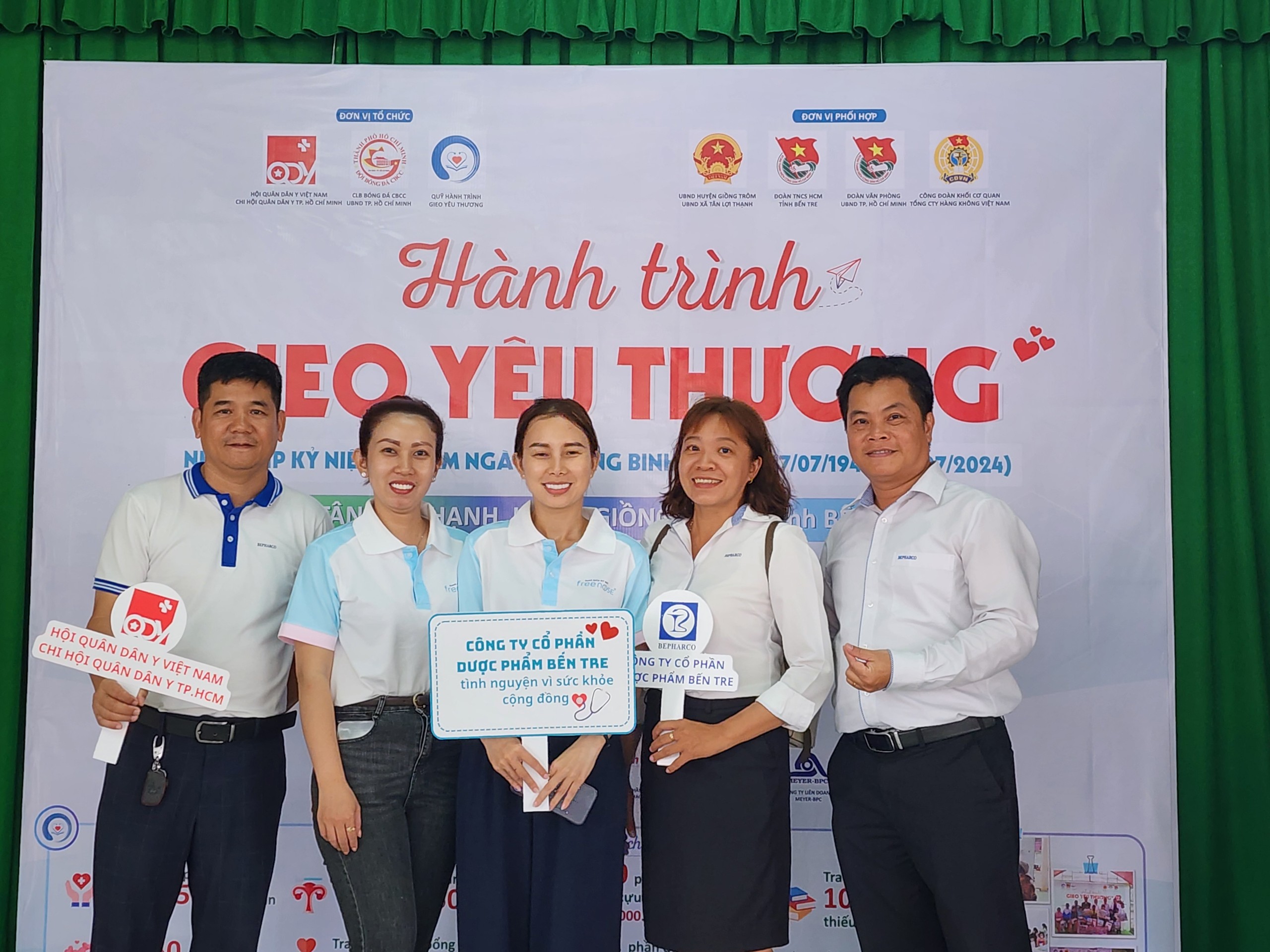 Bepharco tại Hành Trình Gieo Yêu Thương