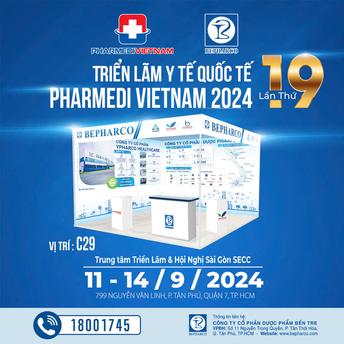 TRIỂN LÃM Y TẾ QUỐC TẾ PHARMEDI VIETNAM 2024