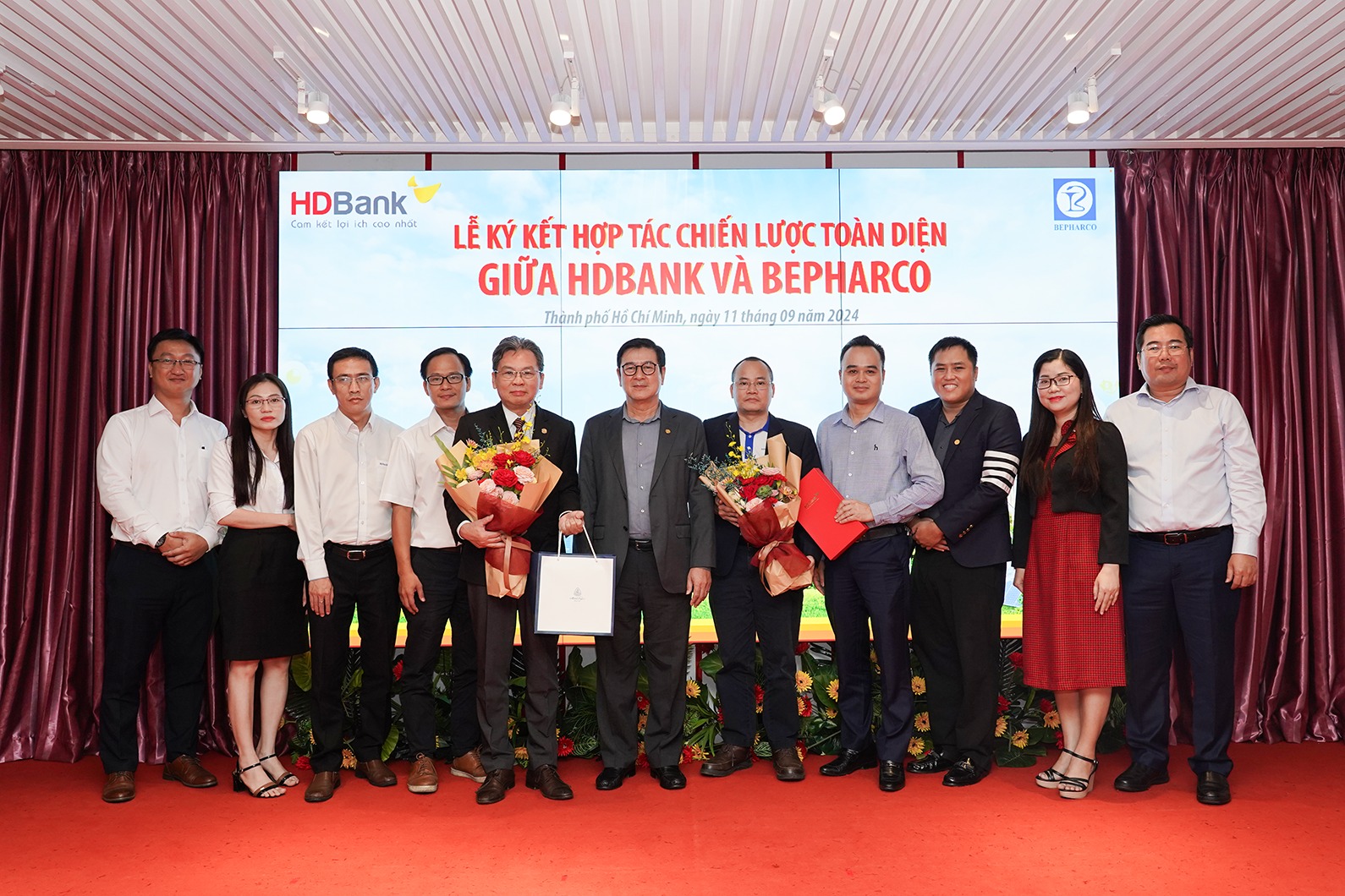 LỄ KÝ KẾT HỢP TÁC CHIẾN LƯỢC TOÀN DIỆN GIỮA HDBANK VÀ BEPHARCO