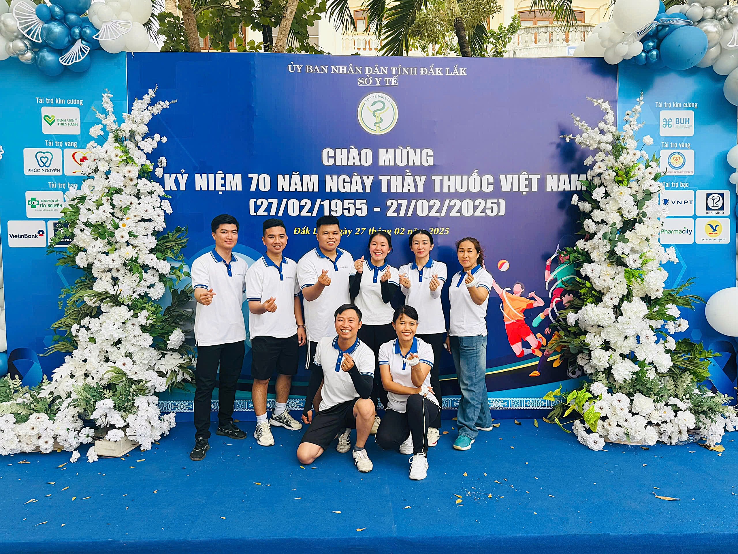 BEPHARCO ĐỒNG HÀNH CÙNG NGÀNH Y TẾ TỈNH ĐẮK LẮK HƯỞNG ỨNG LỄ KỶ NIỆM 70 NĂM NGÀY THẦY THUỐC VIỆT NAM