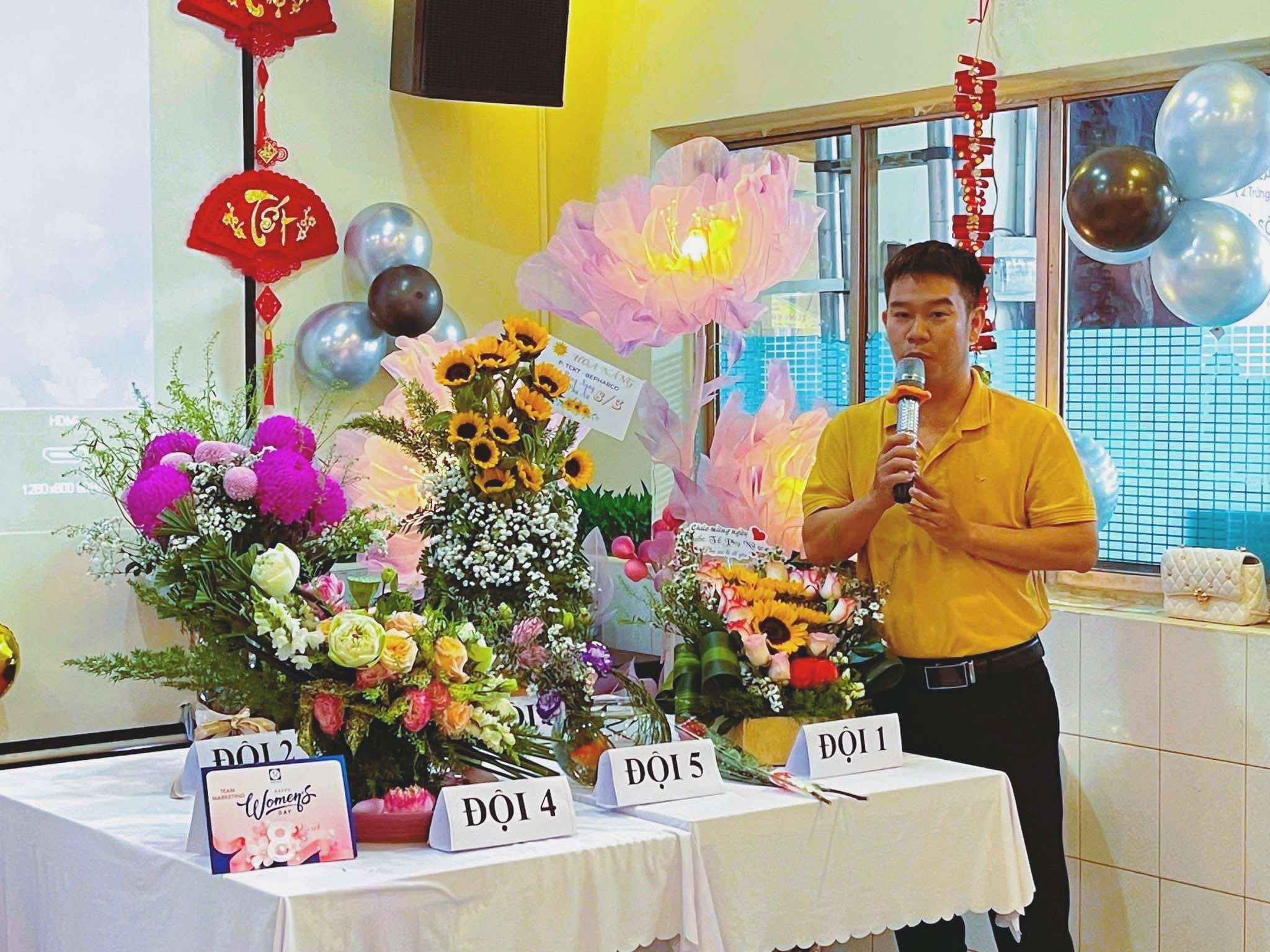 CUỘC THI CẮM HOA NGÀY 8/3