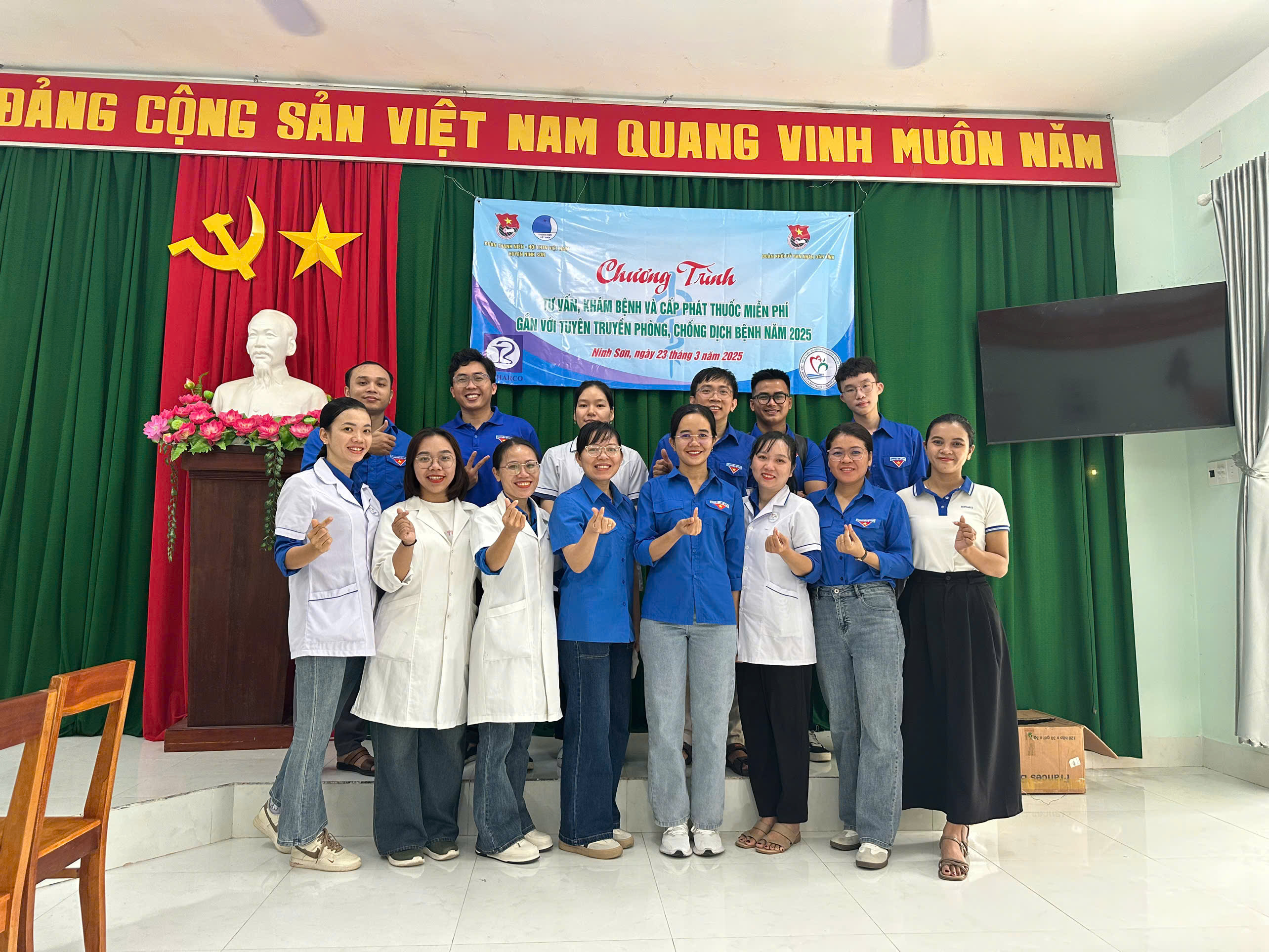Bepharco đồng hành cùng chương trình khám bệnh, tư vấn và cấp phát thuốc miễn phí cho cộng đồng trong Tháng Thanh niên 2025