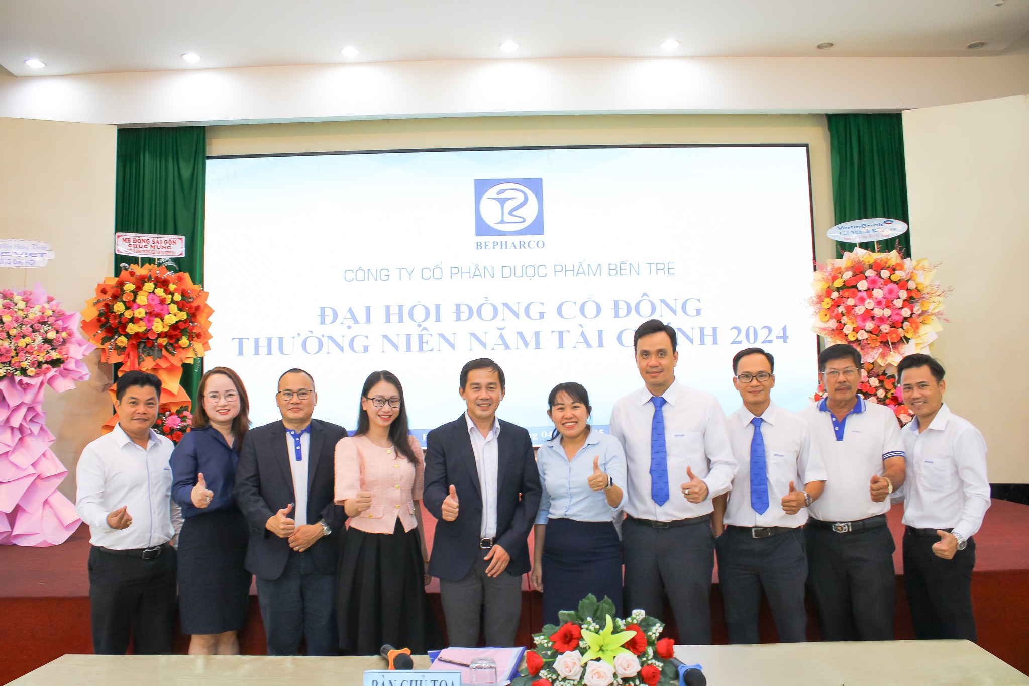 BEPHARCO TỔ CHỨC THÀNH CÔNG ĐẠI HỘI ĐỒNG CỔ ĐÔNG THƯỜNG NIÊN NĂM TÀI CHÍNH 2024