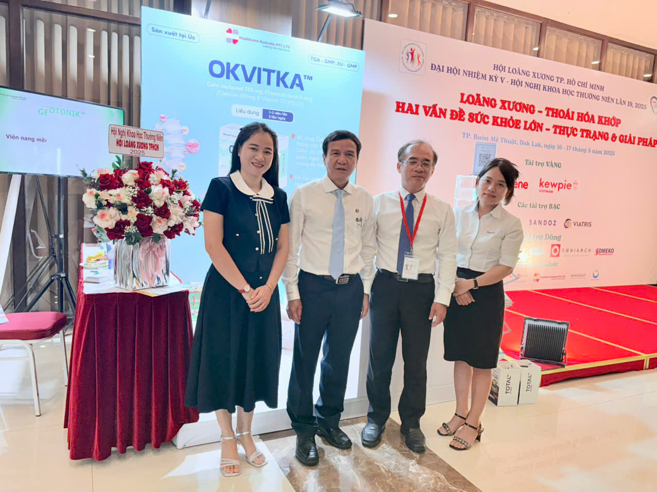 BEPHARCO ĐỒNG HÀNH CÙNG NQ HEALTHCARE AUSTRALIA TẠI HỘI NGHỊ LOÃNG XƯƠNG