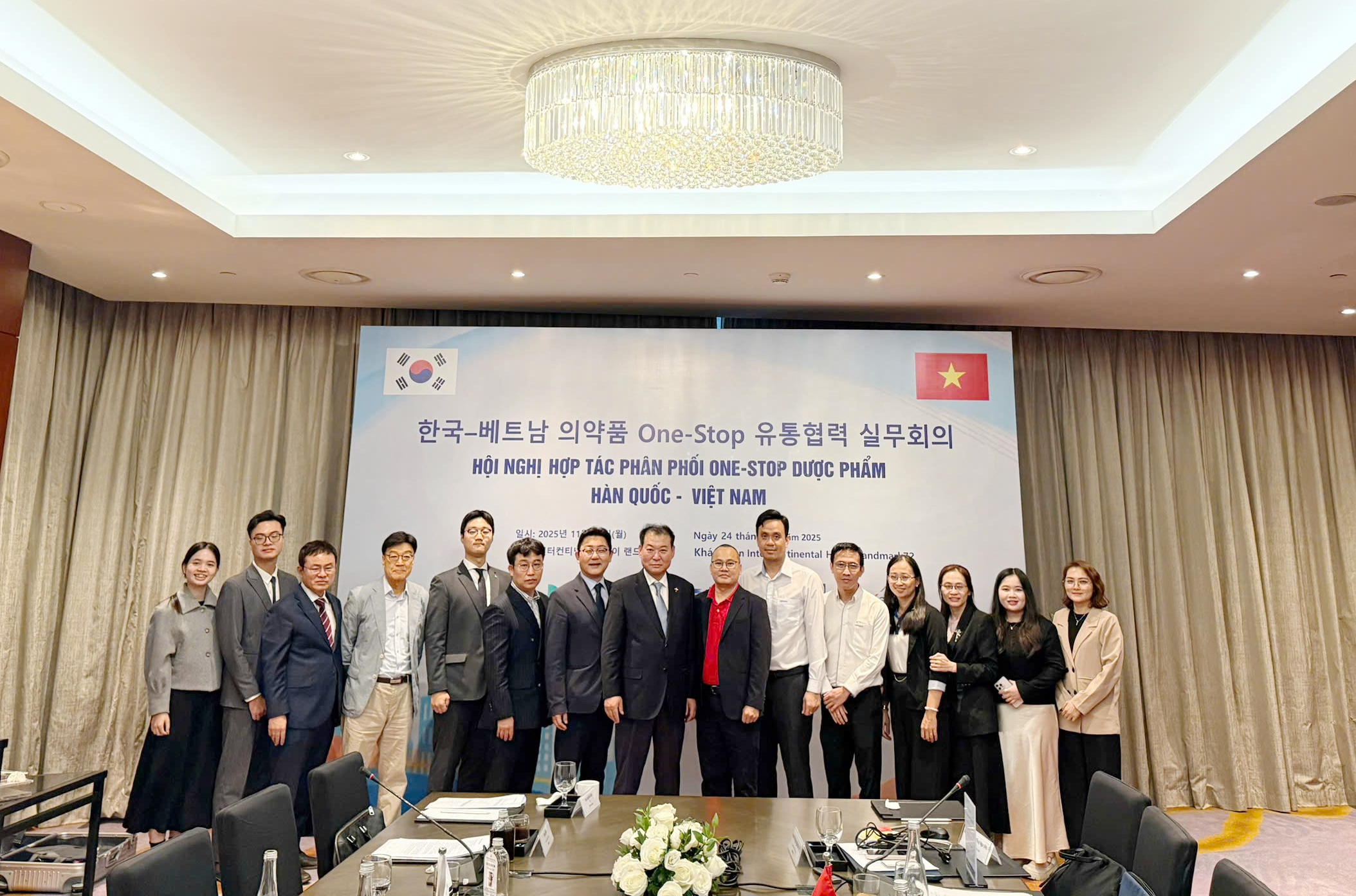 HỘI NGHỊ HỢP TÁC PHÂN PHỐI ONE–STOP DƯỢC PHẨM HÀN QUỐC – VIỆT NAM