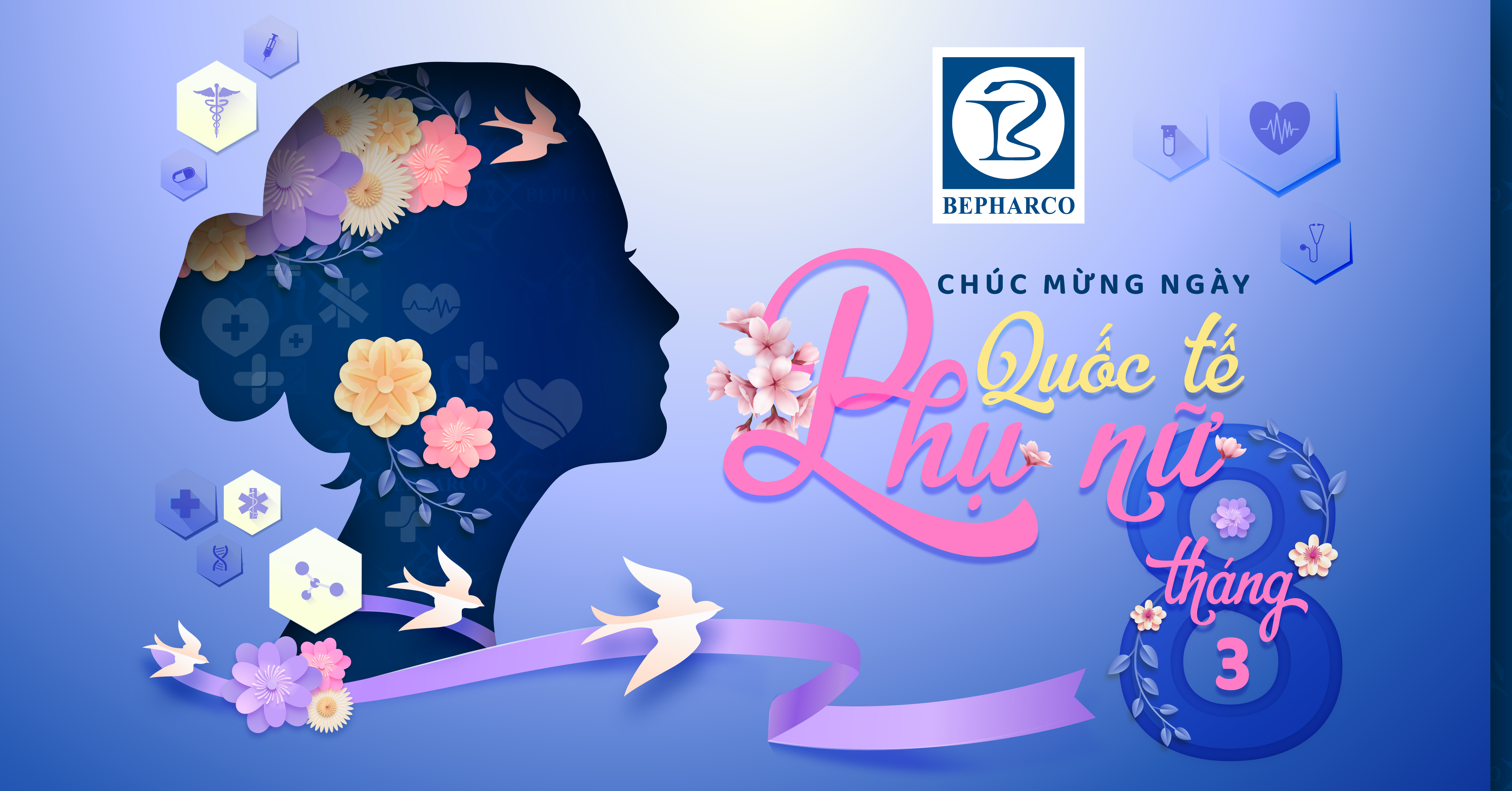 CHÚC MỪNG NGÀY QUỐC TẾ PHỤ NỮ 8/3