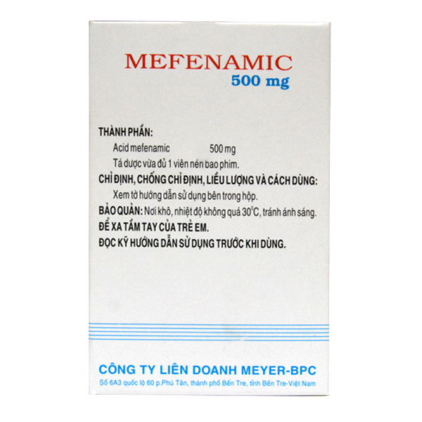 MEFENAMIC - Bepharco