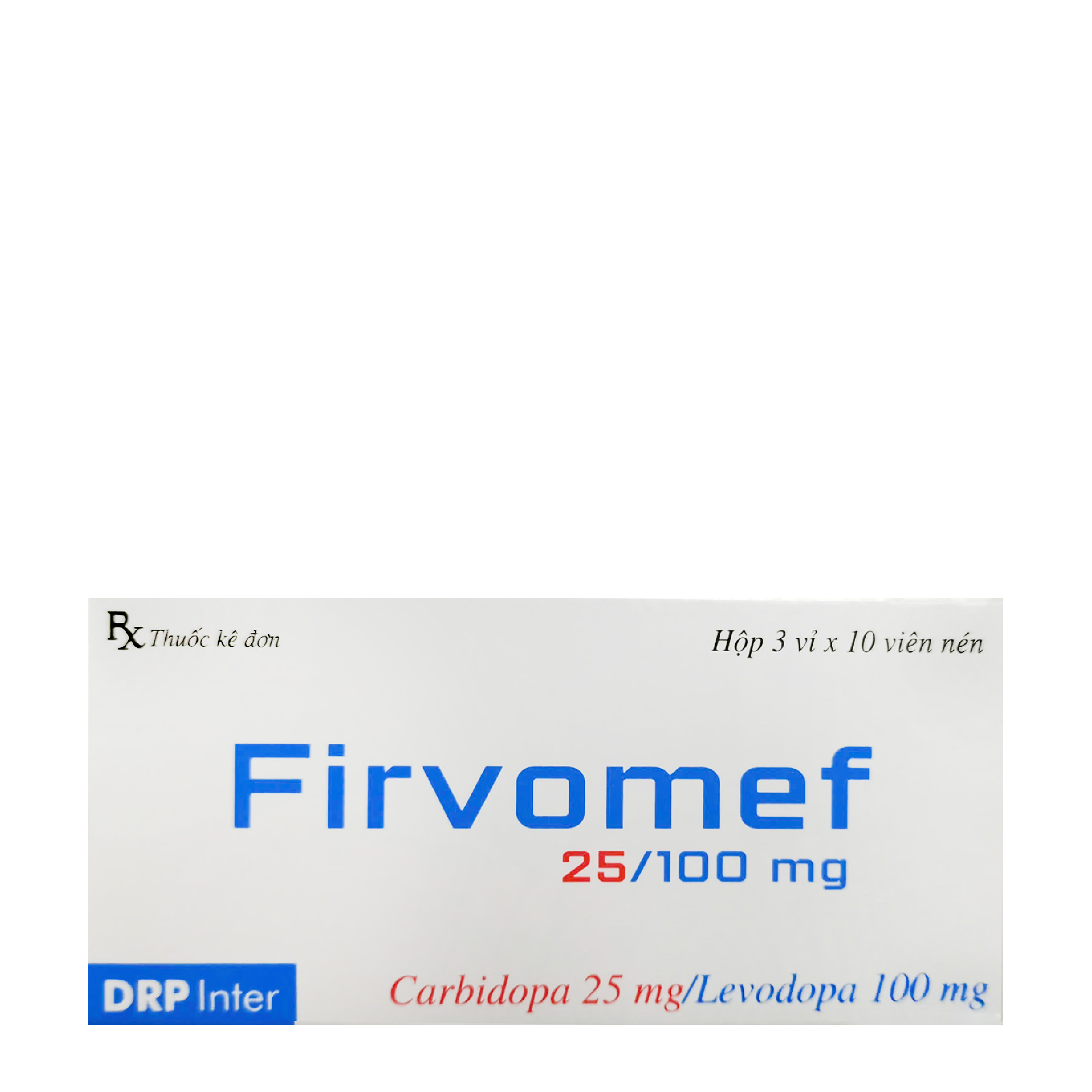 FIRVOMEF 25/100 MG