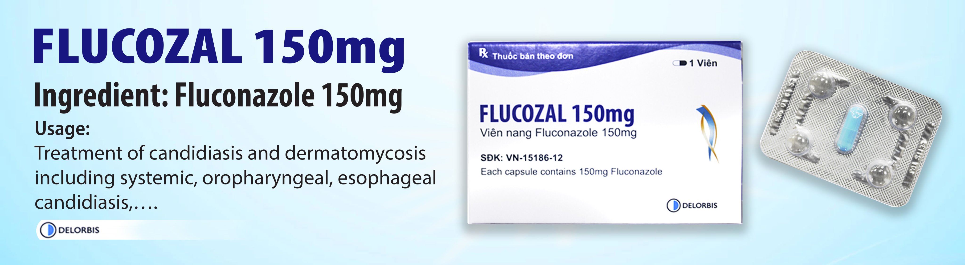 Fluconazole Active Ingredient Used In The Treatment Of Candidiasis 